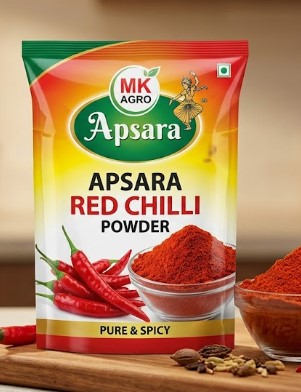 MK Agro Apsara Red Chilli Powder